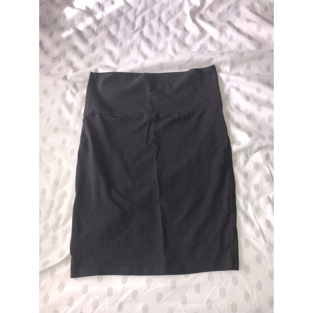 Grey Pencil Skirt